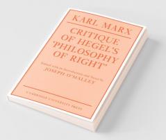 Critique of Hegel's 'Philosophy of Right'