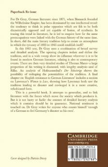 The German Tradition in Literature 1871 1945