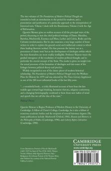The Foundations of Modern Political Thought