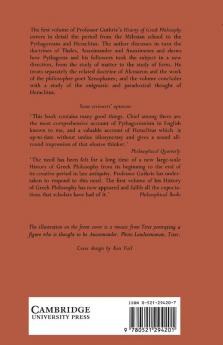 A History of Greek Philosophy