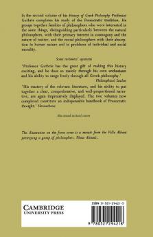 A History of Greek Philosophy