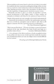 A First Course in Mathematical Analysis