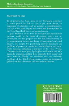 Aspects of Development and Underdevelopment