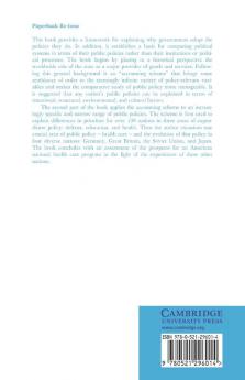 A Comparative Approach to Policy Analysis