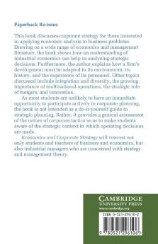Economics and Corporate Strategy