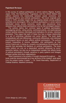 Participation and Political Equality