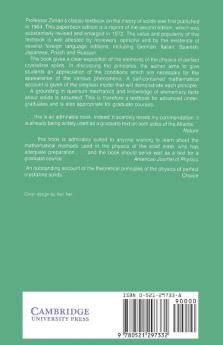 Principles of the Theory of Solids