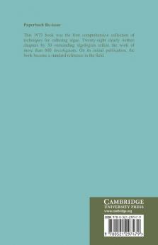 Handbook of Phycological Methods