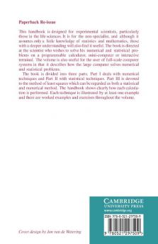 A Handbook of Numerical and Statistical Techniques