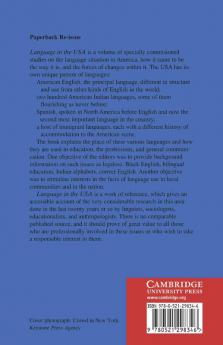 Language in the USA