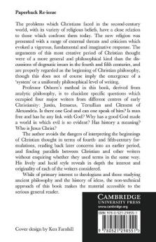 The Beginning of Christian Philosophy