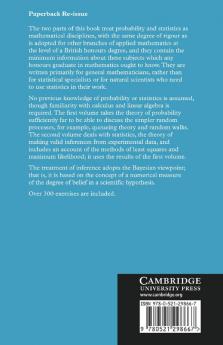 Introduction to Probability and Statistics from a Bayesian Viewpoint Part 2 Inference