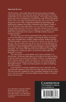 The Plays of William Wycherley