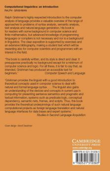 Computational Linguistics