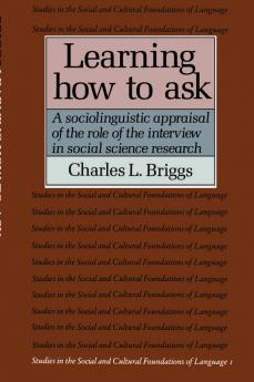 Learning How to Ask