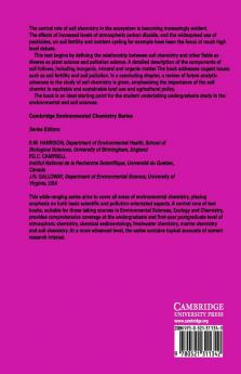 Soil Chemistry and Its Applications