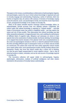 Cultural Models in Language and Thought