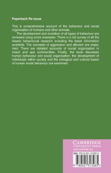 Behaviour and Social Organisation