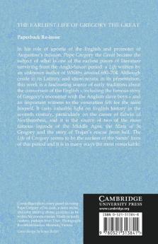 The Earliest Life of Gregory the Great