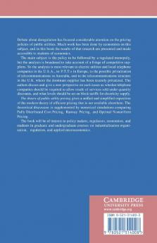 The Theory of Public Utility Pricing