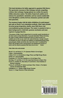 Quarks Gluons and Lattices