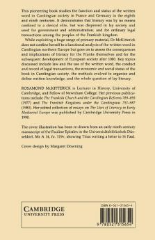 The Carolingians and the Written Word