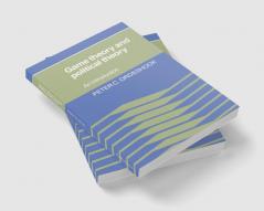 Game Theory and Political Theory