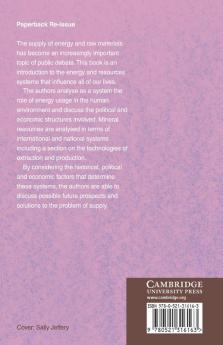 Energy and Mineral Resource Systems