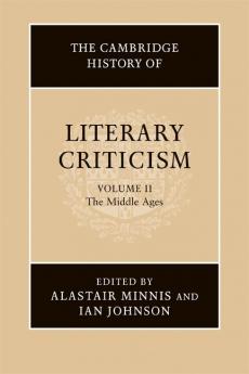 The Cambridge History of Literary Criticism