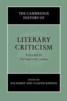 The Cambridge History of Literary Criticism