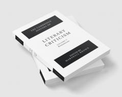 The Cambridge History of Literary Criticism