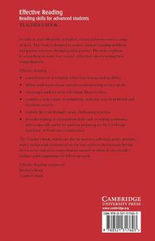 Effective Reading Teacher's Book