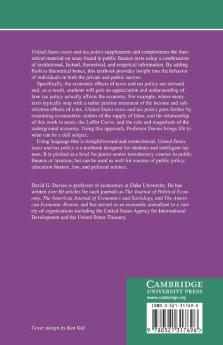 United States Taxes and Tax Policy