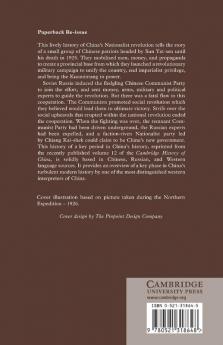 The Nationalist Revolution in China 1923 1928