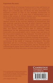 Language Development in the Pre-School Years