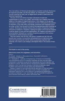 Analogue and Digital Electronics for Engineers