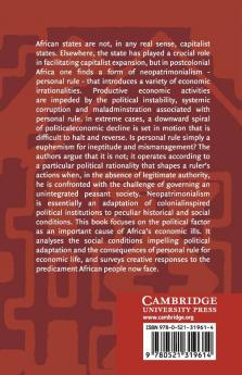 The Politics of Africa's Economic Stagnation