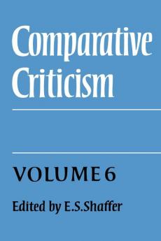Comparative Criticism