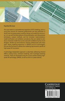Modeling and Characterization of RF and Microwave Power Fets