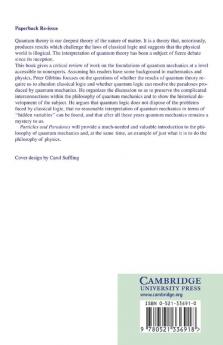 Particles and Paradoxes