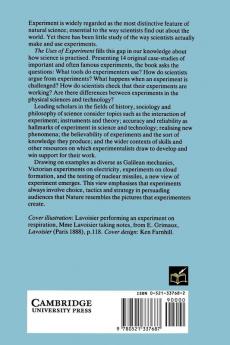 The Uses of Experiment