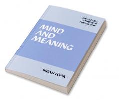 Mind and Meaning