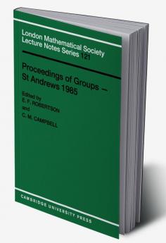 Proceedings of Groups-St. Andrews 1985