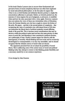 Patterns of Moral Complexity