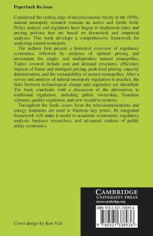 Natural Monopoly Regulation