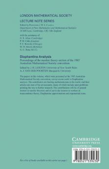 Diophantine Analysis
