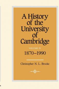 A History of the University of Cambridge