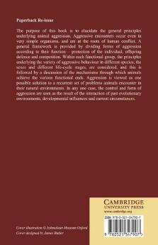 The Behavioural Biology of Aggression