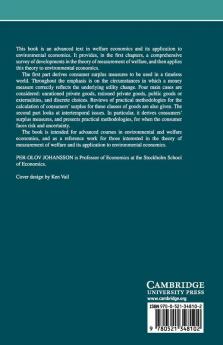 The Economic Theory and Measurement of Environment Benefits