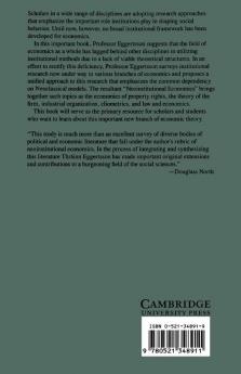 Economic Behavior and Institutions